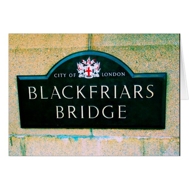 Puente de Blackfriars - Ciudad de Londres (Anverso (Horizontal))