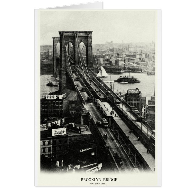 Puente de Brooklyn de 1900 (Frente)