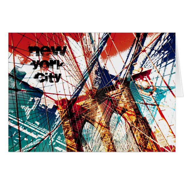 Puente de Brooklyn, NYC (Anverso (Horizontal))