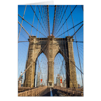 Puente de Brooklyn por la mañana temprano