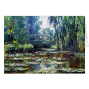 Puente de Claude Monet sobre la charca del lirio
