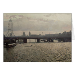 Puente de Hungerford del puente de Waterloo