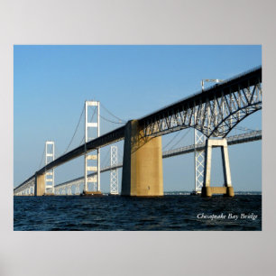 Puente de la bahía de Chesapeake - IMPRESIÓN
