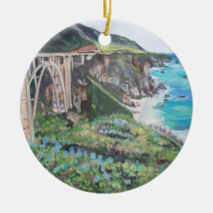 Puente de la cala de Bixby - ornamento