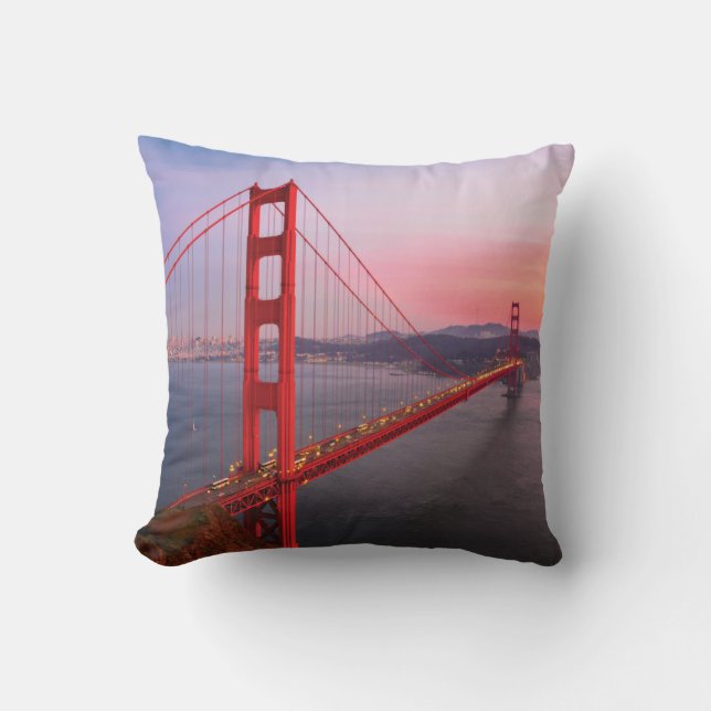 Puente de la puerta de oro tira almohada (Anverso)