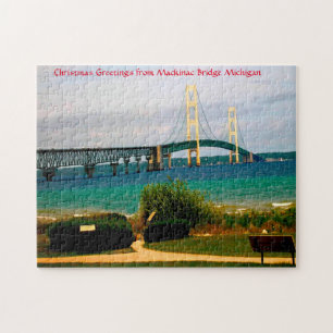 Puente de Mackinac Michigan. Rompecabezas