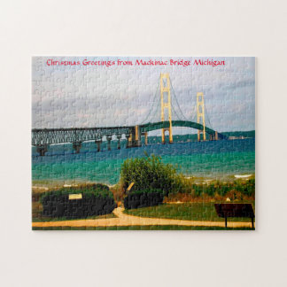 Puente de Mackinac Michigan. Rompecabezas