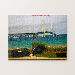 Puente de Mackinac Michigan. Rompecabezas