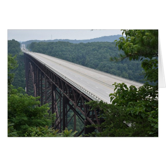 Puente de New River Gorge, WV, EE. UU. (Anverso (Horizontal))