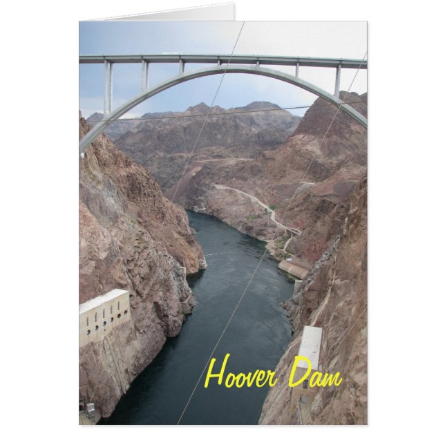 Puente de represa Hoover (Frente)