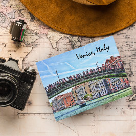 Puente de Rialto, Venecia Italia Tarjeta Postal