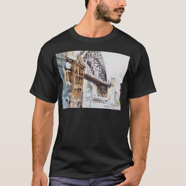 Puente de Tyne de la camiseta de decano Street (Anverso)
