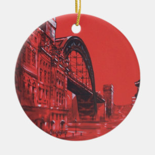 Puente de Tyne, Newcastle sobre el ornamento de