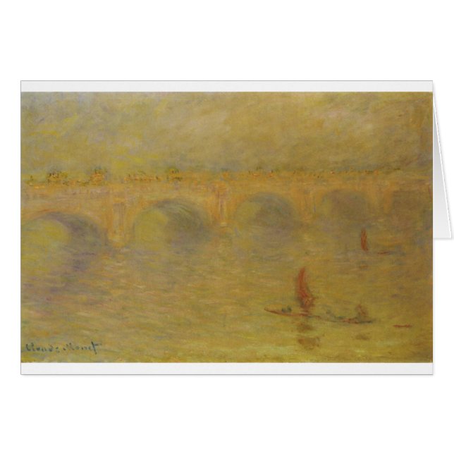 Puente de Waterloo, efecto de la luz del sol de (Anverso (Horizontal))