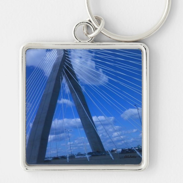 Puente de Zakim, llavero de Boston (Frente)