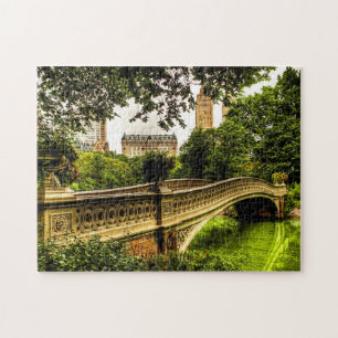 Puente del arco, Central Park, rompecabezas de NYC