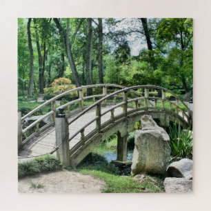 Puente del Jardín Japonés Arco - Rompecabezas