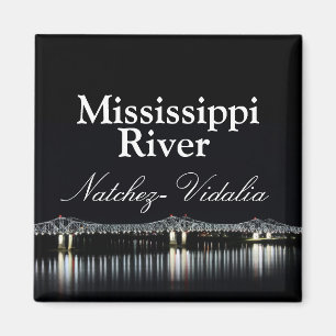 Puente del río Misisipi - imán de Natchez Vidali