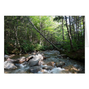 Puente del río Pemigewasset en Nuevo Hampshire