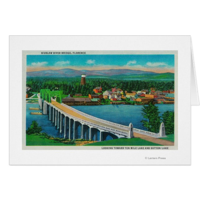 Puente del río Siuslaw en Florencia, Oregón (Anverso (Horizontal))