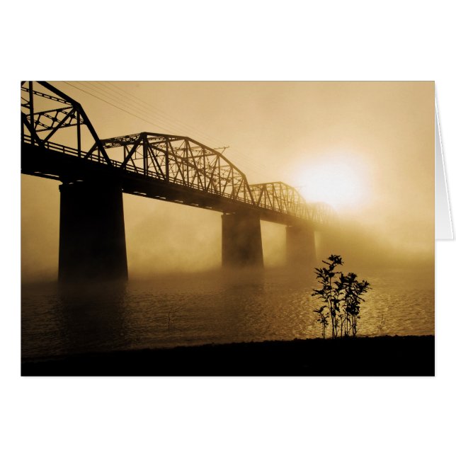 Puente en el amanecer (Anverso (Horizontal))