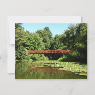 Puente en el lago Centennial en la ciudad de Ellic