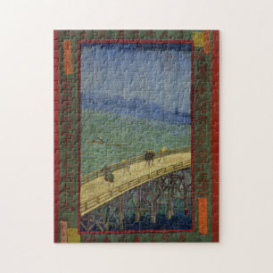 Puente en el rompecabezas de la lluvia