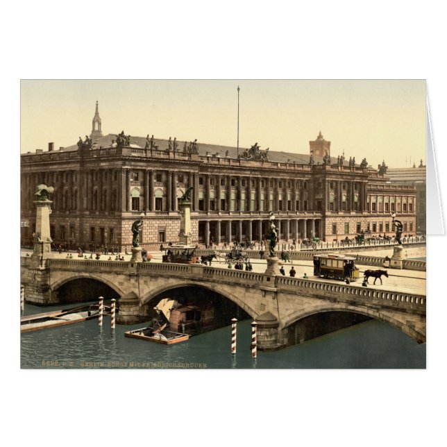 Puente Fredericks y Bourse, Berlín, Alemania (Anverso (Horizontal))