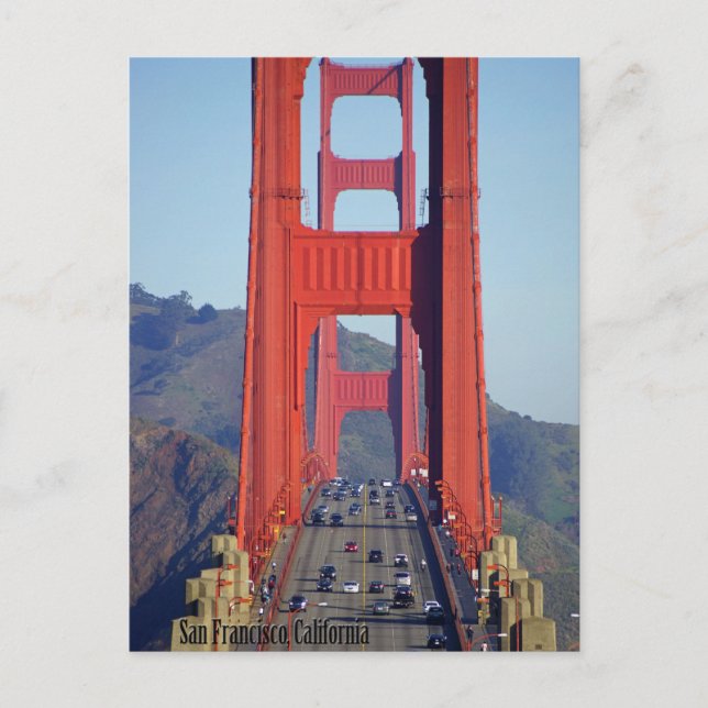 Puente Golden Gate desde la postal sur (Anverso)
