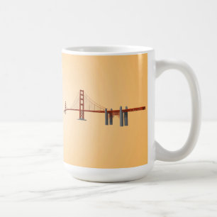 Puente Golden Gate: modelo 3D: Taza de café
