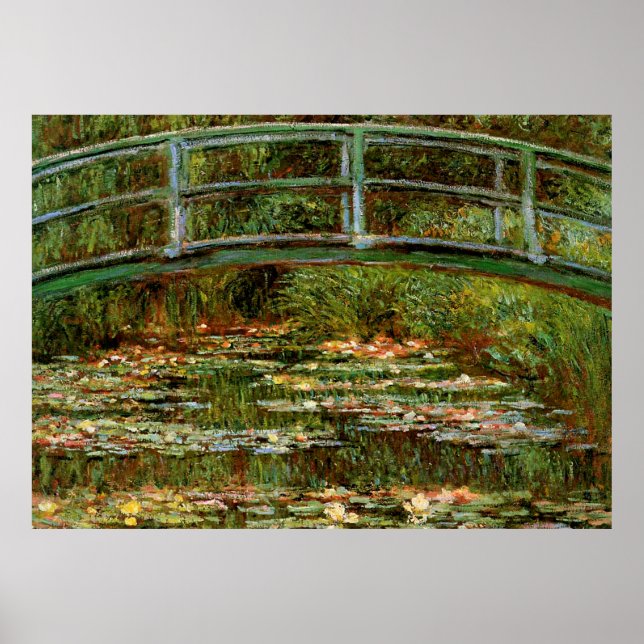 Puente Japonés de Monet Arte Francés (Frente)