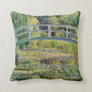 Puente japonés de Monet con la almohada de los