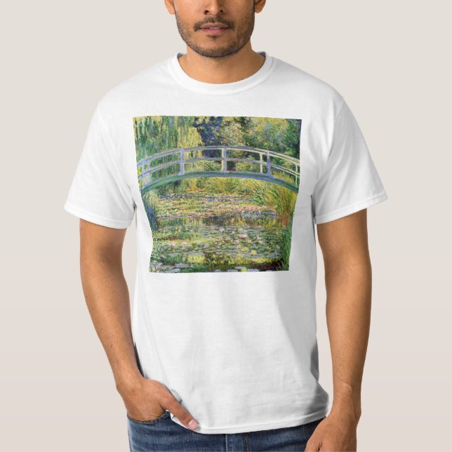 Puente japonés de Monet con la camiseta de los (Anverso)