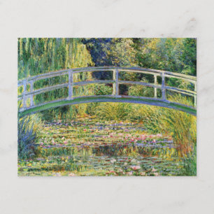 Puente japonés de Monet con la invitación de los