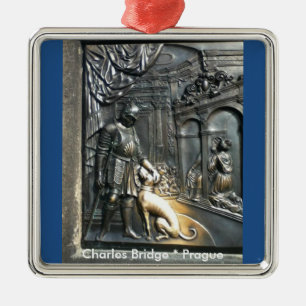 Puente Karluv de Charles la mayoría del ornamento