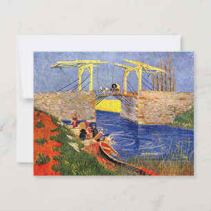 Puente Langlois en Arlés por Vincent van Gogh