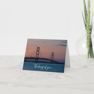 Puente Mackinac Al Pensar En Tu Tarjeta