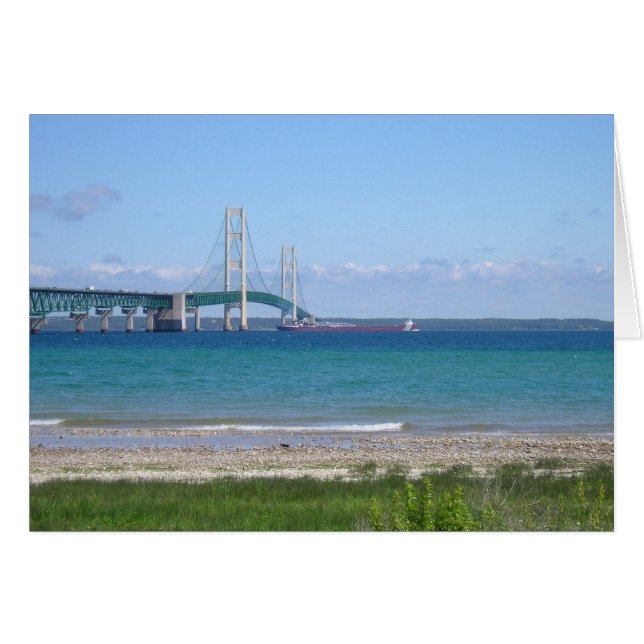 Puente Mackinaw (Anverso (Horizontal))