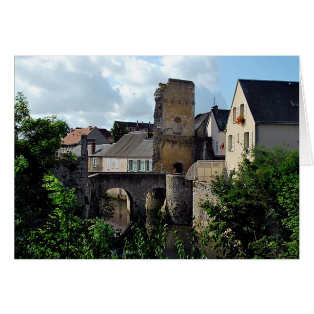 Puente medieval de Chartes (Anverso (Horizontal))