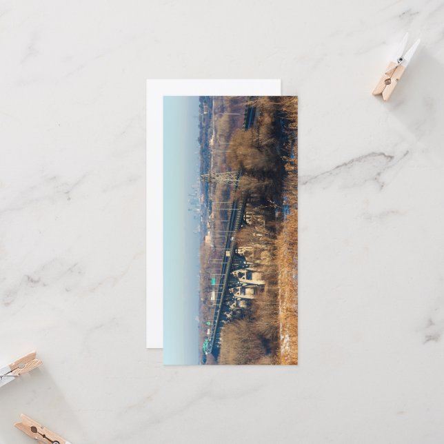 puente mendota que atraviesa el valle del río minn (Anverso/Reverso In Situ)