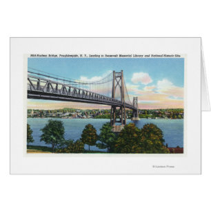 Puente Mid-Hudson a la histórica ciudad de Rooseve