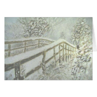 Puente nevado