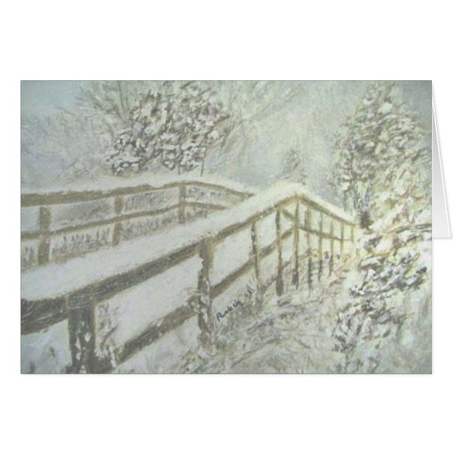 Puente nevado (Anverso (Horizontal))