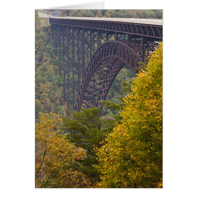 Puente New River Gorge, New River Gorge (Frente)