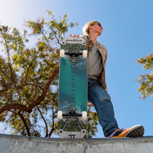 Puente personalizable sobre el Skateboard acuático (Exterior 1)