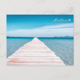 puente postal de la playa de Alcudia en Mallorca