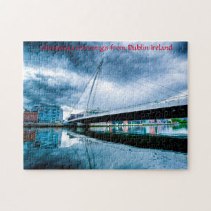 Puente Samuel Beckett Dublín. Rompecabezas
