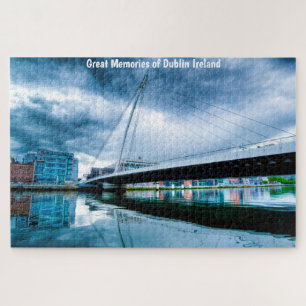 Puente Samuel Beckett Dublín. Rompecabezas