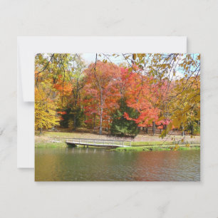 Puente Seven Springs Fall III Paisaje de Otoño