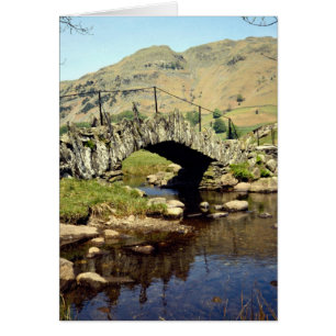 Puente Slaters, Little Langdale, Cumbria, Inglater
